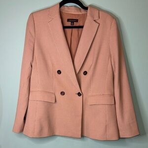 Ann Taylor Women's tan and cream Blazer